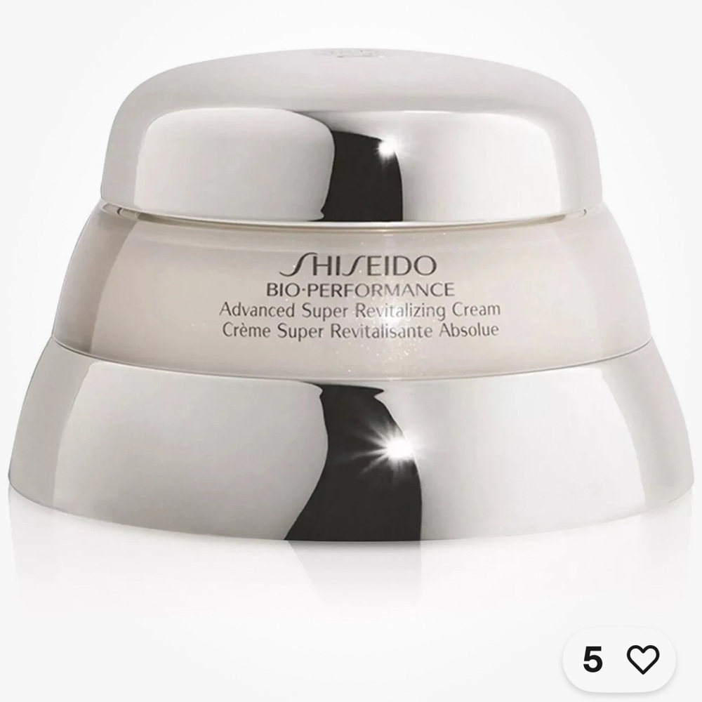 Shiseido Bio-Performance Revitalizing Cream - Silver and White